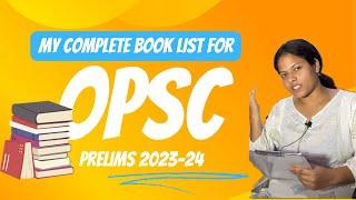 Book list and resources for OPSC(state pcs)/How I qualified it in my first attempt only? #opsc