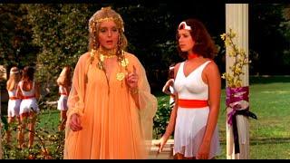 Princess Drusilla (Debra Winger) Competes with the Amazons All in White 1080P BD