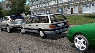 1993 VW Passat B3 Variant - City Car Driving [Logitech G27]