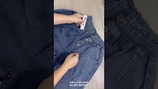 racun tiktok shopee haul baggy pants murah #shorts