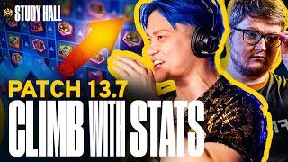 Patch 13.7 & How to Climb with Stats - Set 13 TFT Study Hall with Dishsoap & Frodan