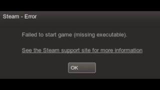 Steam Missing executable - fix