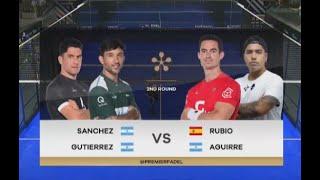 ITALY MAJOR P1 Tolito Aguirre-Rubio vs Sanchez-Gutierrez 2024   #padel #tricks