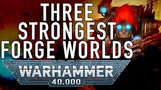 40 Facts and Lore on 3 Major Forge Worlds of the Imperium