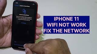 Iphone 11 Wifi Not Working How To Fix Network