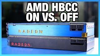 AMD Vega 56 HBCC Gaming Benchmarks: On vs. Off