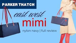 Parker Thatch Bag Review | Parker Thatch East West Mimi - Nylon Navy