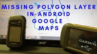 Polygons not showing in android google maps / a work around..