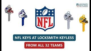 Get Your NFL Keys from Locksmith Keyless!