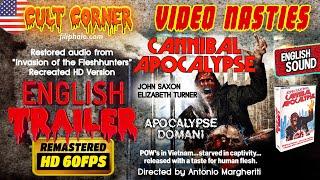  Cannibal Apocalypse ENGLISH TRAILER (1980) Cult Corner Dubbed Trailers- Filip Halo REMASTERED BD