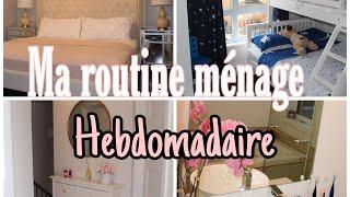 MA ROUTINE MENAGE HEBDOMADAIRE | NETTOYAGE RELAXANT |ORGANISATION MAISON | RELAXING CLEANING ROUTINE