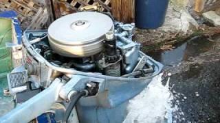 1968 Evinrude Sportwin 9.5 - First Run!