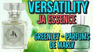 VERSATILITY da JA ESSENCE dupe do GREENLEY da PARFUMS DE MARLY