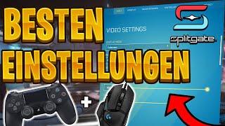 Die besten Splitgate Settings & Einstellungen für Controller und PC - Deutsch / German - Keybinds