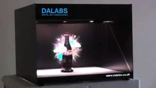 DALABS 3D CocaCola holographic display POP