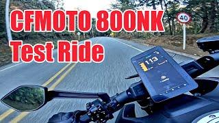 CFMOTO 800 NK Test Ride  | Medina Motors