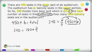 Writing Algebraic Equations From Word Problems