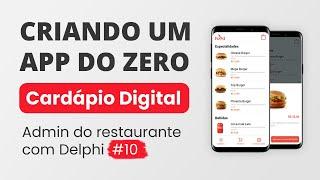 Criando um app para cardápio digital #10 - Criando o servidor