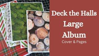 LIVE: Deck the Halls Large Album - Cover & Pages