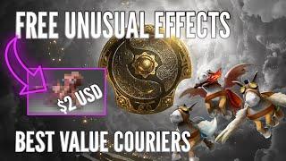 Best Value for Money Couriers UNDER $2 - Dota 2's Free Unusual Effects