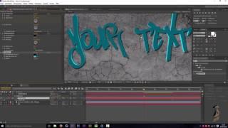 After Effects Tutorial: Einfaches Intro erstellen OHNE Plugins (READ DESCRIPTION)