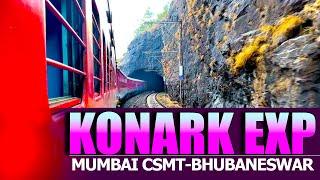 MUMBAI CSMT-BHUBANESWAR FULL JOURNEY IN 11019/KONARK EXP #telugutrainvlogs #trainjourney