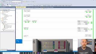 Studio 5000 PLC Programming (Flashing Light with Timers)