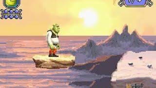 Shrek The Third - "Shipwrecked" 1/4 (GBA Walkthrough)