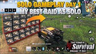 Solo Gameplay Part 1 Best raid as solo Online Raid Last Island of Survival Last Day Rules Survival |