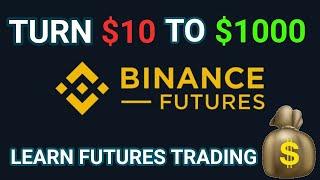 HOW TO MAKE $10 DAILY || BINANCE FUTURES TRADING TUTORIAL || MOBILE APP