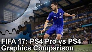 [4K] FIFA 17 PS4 Pro vs PS4 Graphics Comparison