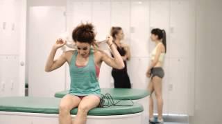 Reeldeal Stock Video Footage: Gym Changing Room Blooper