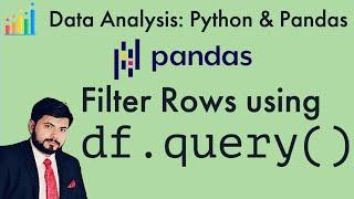 Filtering rows in Pandas using df.query() | Python Pandas Tutorial