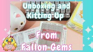 Diamond Painting Unboxing & Kit Up from Fallon Gems * a new to me company