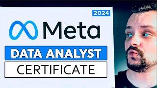 Meta Data Analyst Professional Certificate Review - 2024 | NEW on Coursera