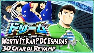 WOW ESPADAS DREAM COLLECTION & 30 CHAR REVAMPED  CAPTAIN TSUBASA DREAM TEAM