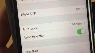 iPhone 7 / Plus: How to Change Auto Lock Screen Timeout (New Location for iOS 10 & Above)