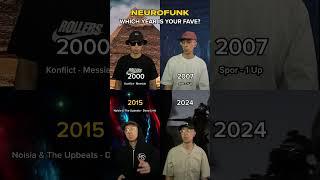 Neurofunk's evolution in 25 years... #dnb #drumandbass