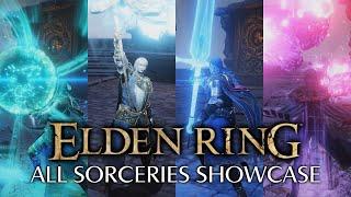 ELDEN RING: All Sorceries Showcase (Legendary Sorceries Trophy/Achievement) - Every Sorcery Gameplay