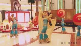 Modern East Asian Culture of Umbrella & Lantern Dance for Chinese New Year 2015