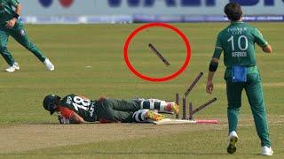 Top 10 Destructive Wickets In Cricket History Ever | Asad Sports