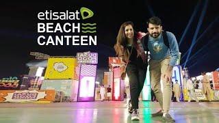 Etisalat Beach Canteen I Dubai Food Festival I Travel Vlog I Wasalicious