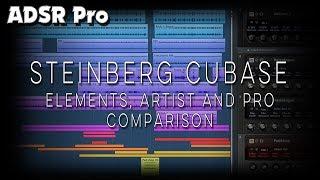 Steinberg Cubase Artist, Elements and Pro features