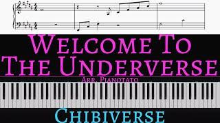 Disney's Chibiverse "Welcome To The Underverse" Theme Song | Piano cover by Pianotato