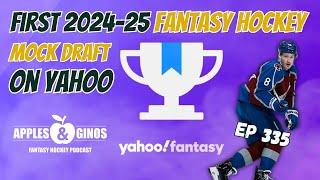 Ep. 335 - FIRST YAHOO FANTASY HOCKEY MOCK OF THE YEAR (LIVE)