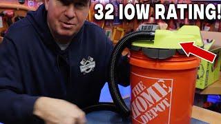 Ryobi's New Bucket Top Wet/Dry Vacuum Unleashed!