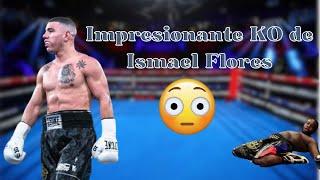 ¡¡WOW!! Ismael Flores noquea a su rival en el primer asalto de una forma espectacular 