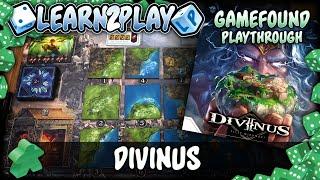 Learn To Play Presents: Gamefound Play Through Of Divinus