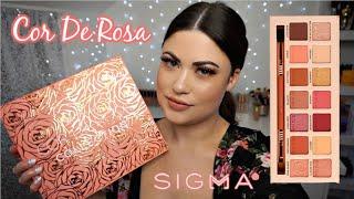 *NEW* Sigma COR DE ROSA Palette & Collection Review & Swatches