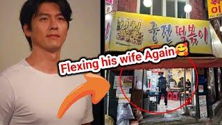 Again Hyun Bin was spotted Flexing his wife Son Ye-jin with his Team!